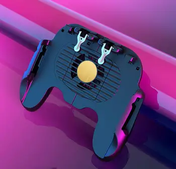 

Yfashion H6 Game Handle Newly Upgraded Multi-function Integrated Game Controller Joystick For mobile Phone Gamepad Game Pubg