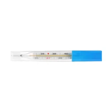 1Pcs 35-42C°Glass Mercury Thermometer Large Screen Medical Body Temperature Measurement Household Health Care Monitor Accessory