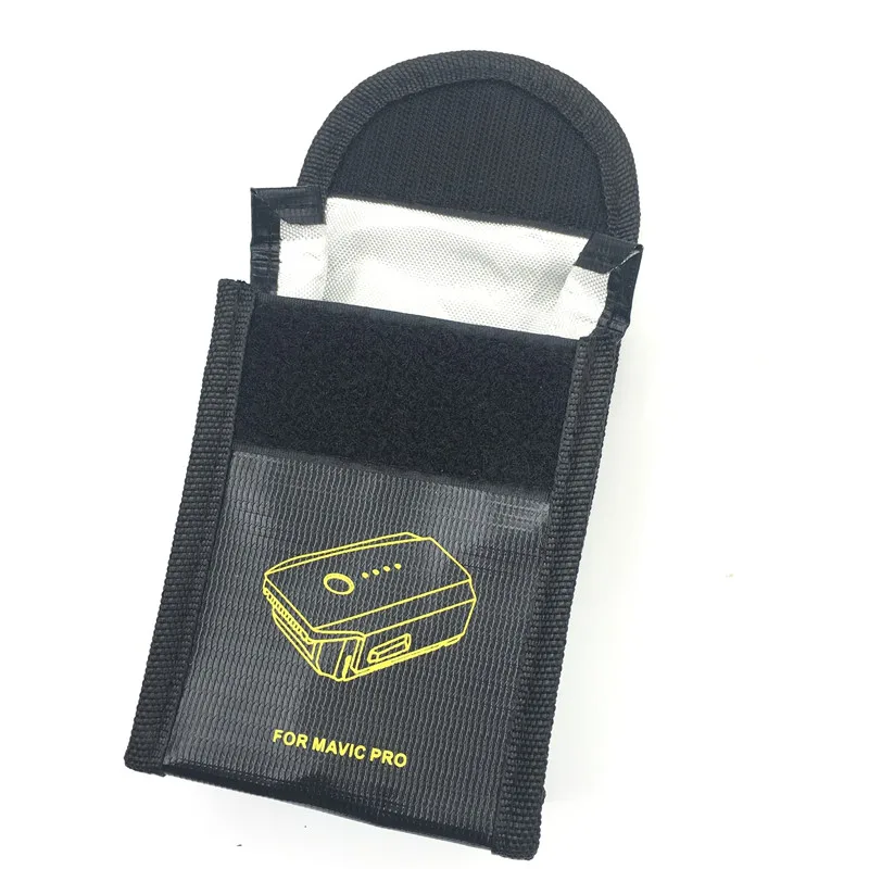 1 шт. DJI Mavic PRO Lipo батарея Взрывозащищенная безопасная сумка Mavic Pro батарея огнеупорный чехол волокно коробка для хранения протектор