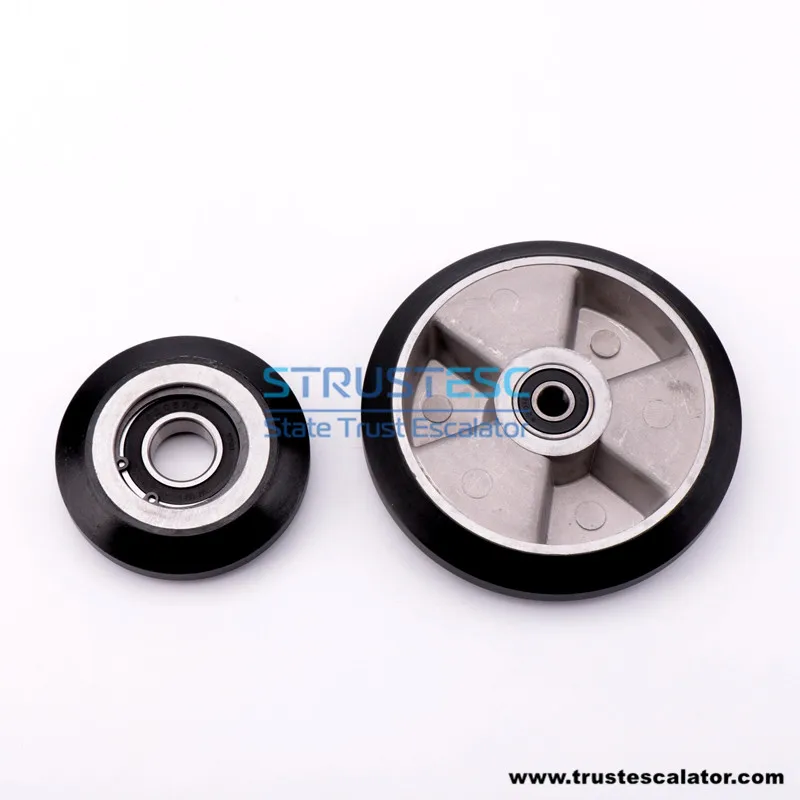 Elevator High Speed Guide Shoe Roller 100*25*6205 150*30*6201 Use for R3 Guide Shoe 100x25x6205 150x30x6201