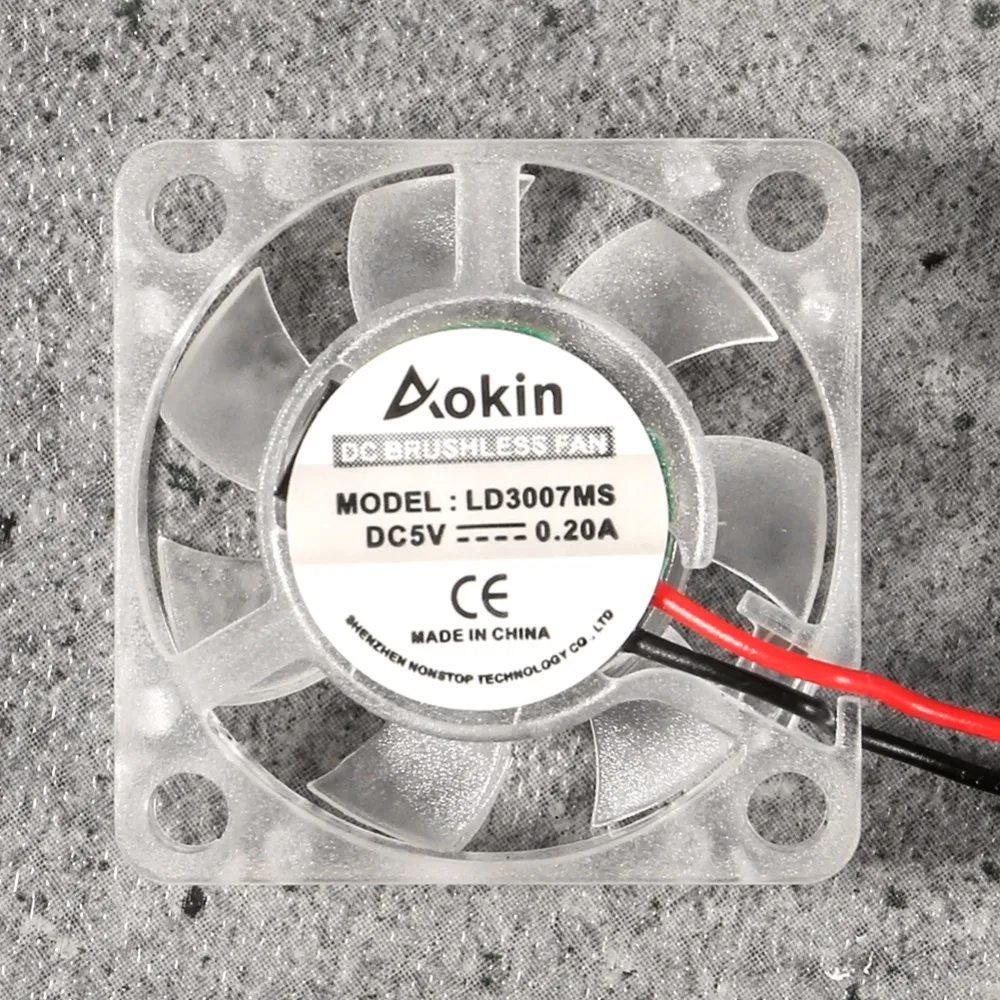 Raspberry Pi 4 Cooling Fan, Raspberry Pi DC Brushless CPU LED Cooling Fan 30mm 3010 Fan Cooler for Raspberry Pi Model B 3B + 2B+ (17)