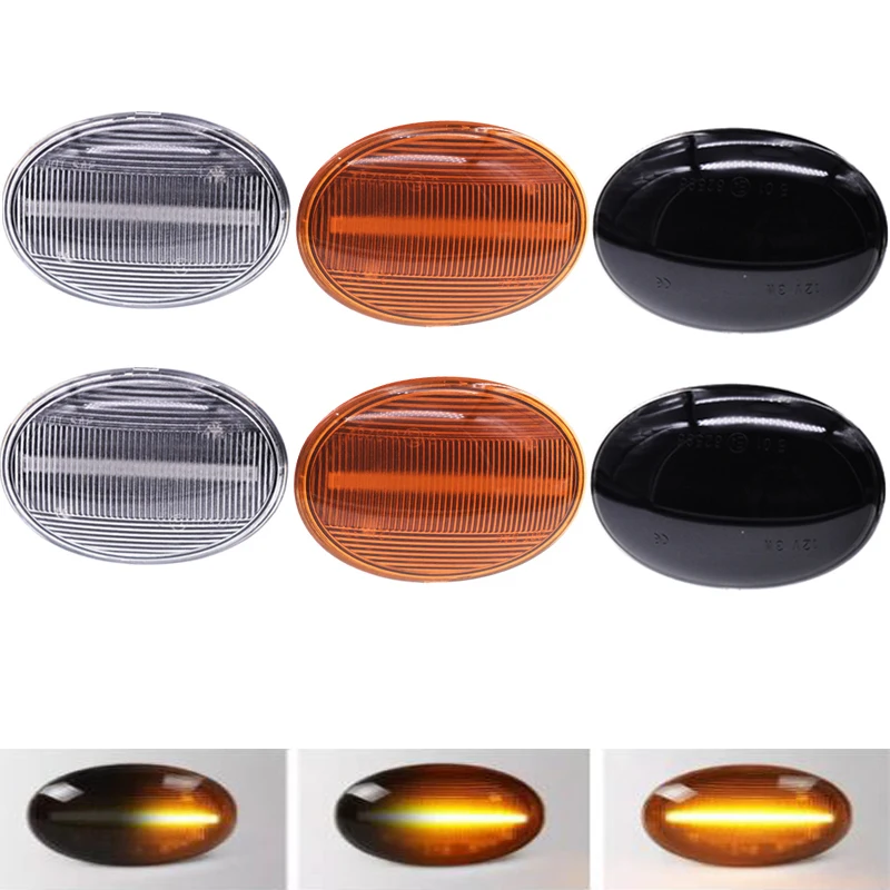 

Dynamic Side Marker Turn Signal Light LED Car No Error Efficient And Convenient For BMW MINI R55 R56 R57 R58 R59