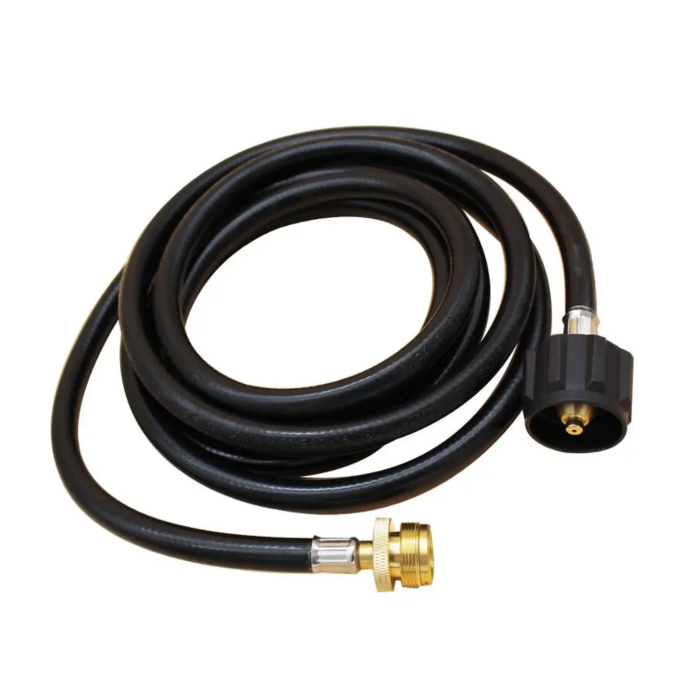 

Propane QCC To One Pound Pressure Reducing Valve Connector 12FT Leather Tube Connecting Hose