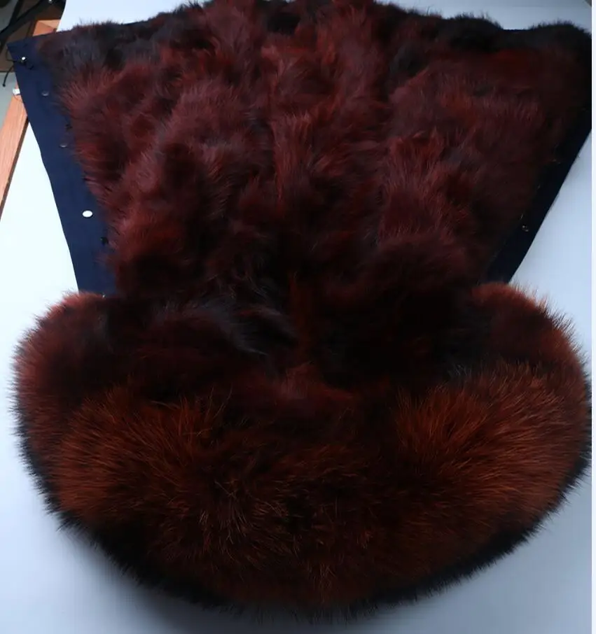 Толстое теплое короткое пальто мужская зимняя куртка воротник из натурального меха енота пальто с капюшоном природный енот меховая подкладка Куртка парка из натурального меха