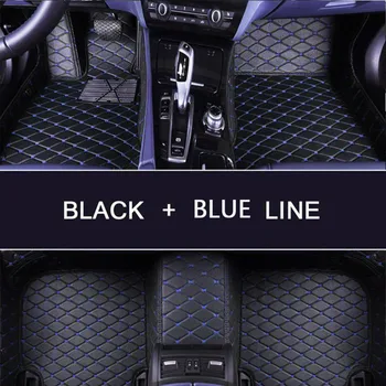

Auto car floor Foot mat For volvo xc90 s60 v40 s40 xc60 c30 s80 v50 xc70 waterproof car accessories styling