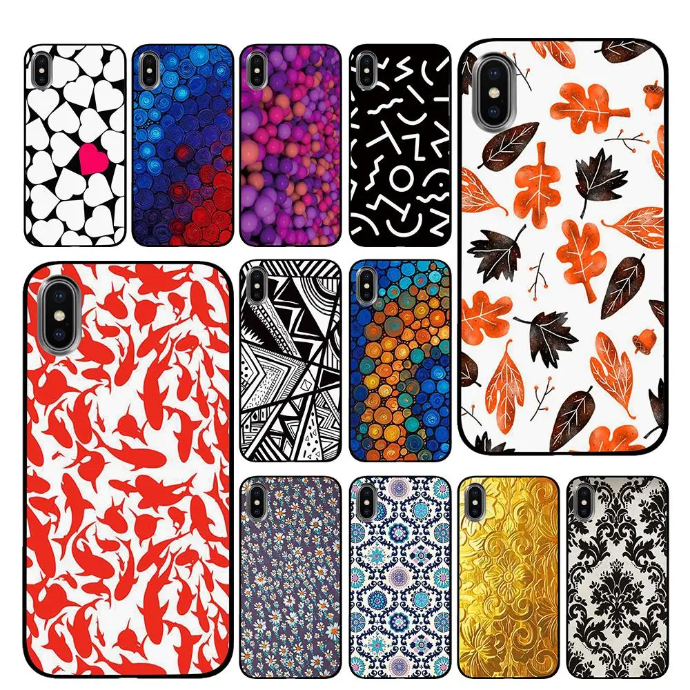 Лучший настенный черный чехол ТПУ для iPhone 5 5S 6 6s 7 8 Plus X XS XR 11 Pro Max|Чехлы-накладки| |