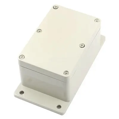 

120mm x 80mm x 55mm Rectangle Plastic Waterproof Sealed Power Junction Box Case