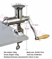 Manual Wheatgrass Juicer Extractor Stainless Steel Auger Slow Squeezer Fruit Wheat Grass Vegetable Orange Juice Press Machine 2
