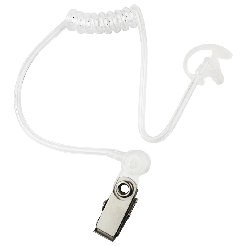 

1 Pairs Silicone Soft Ear Bud for Walkie Talkie Covert Acoustic Tube Earpiece FKU66