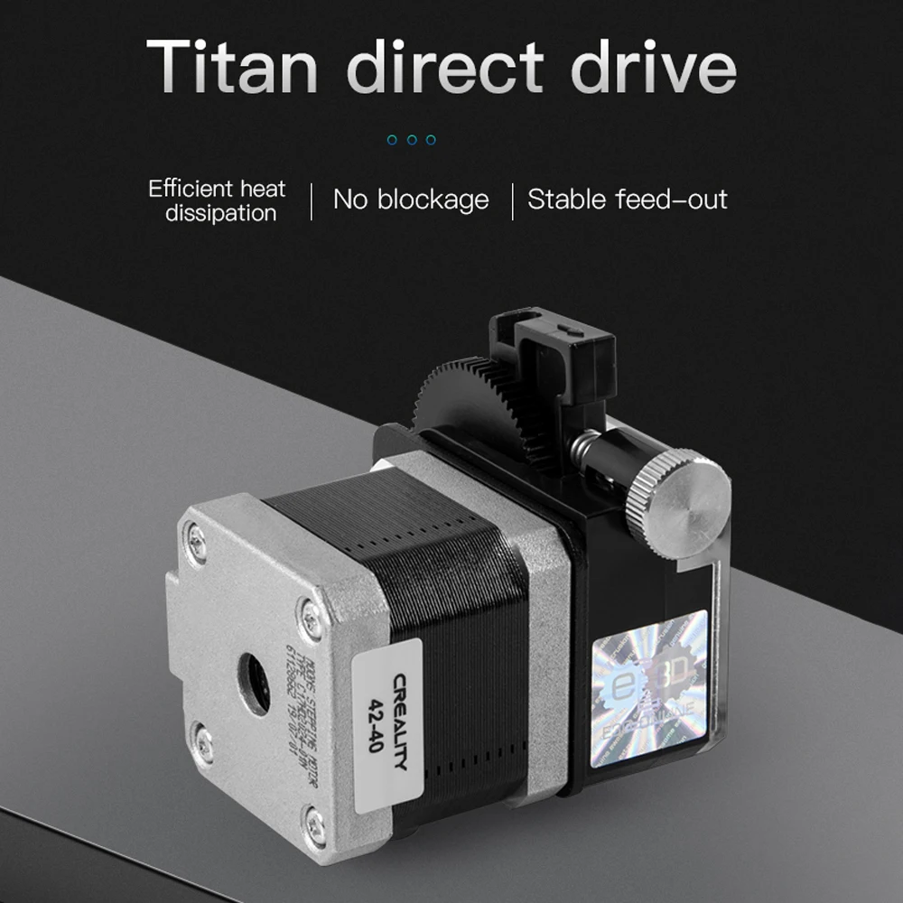 Creality 3D Upgrade Titan комплекты экструдеров 1 75 мм фотоэлемент с поддержкой шагового