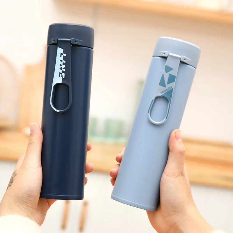 Эскиз кружка студент Нержавеющая сталь Бизнес чашки Портативный личность