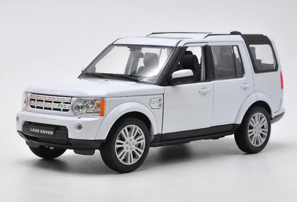 Welly 1/124 1:24 Range Rover Evoque внедорожник автомобиль литье под давлением модель игрушки на день рождения для детей мальчиков и девочек - Цвет: Discovery 4 White