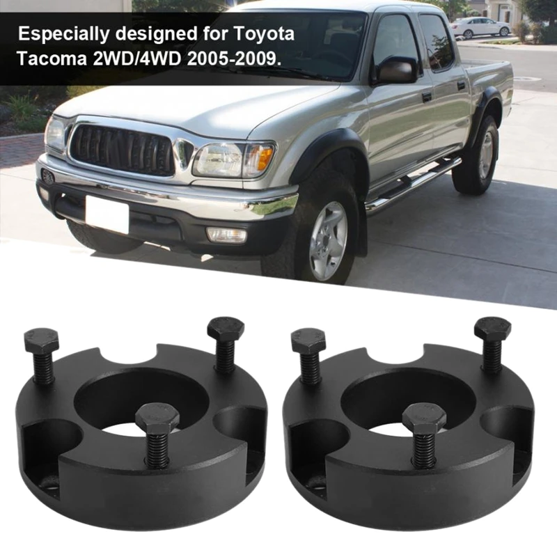 2 шт. автомобиля спереди Выравнивания Лифт комплект 2.5In для Toyota Tacoma 4runner 2WD/4WD FJ Cruiser 4WD 2005
