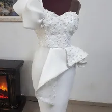 Длинное размера плюс мусульманское вечернее платье для выпускного вечера Дубай женское вечернее платье