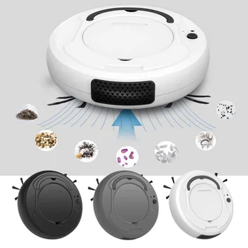 

Automatic Vacuum Cleaner Sweeper USB Floor Charging 360u00b0 Smart Sensor Protection Low Noise Household Robotic Vacuums