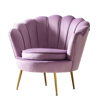 

Light luxury single sofa Nordic minimalist clothing store sofa living room balcony bedroom small apartment net red sofa