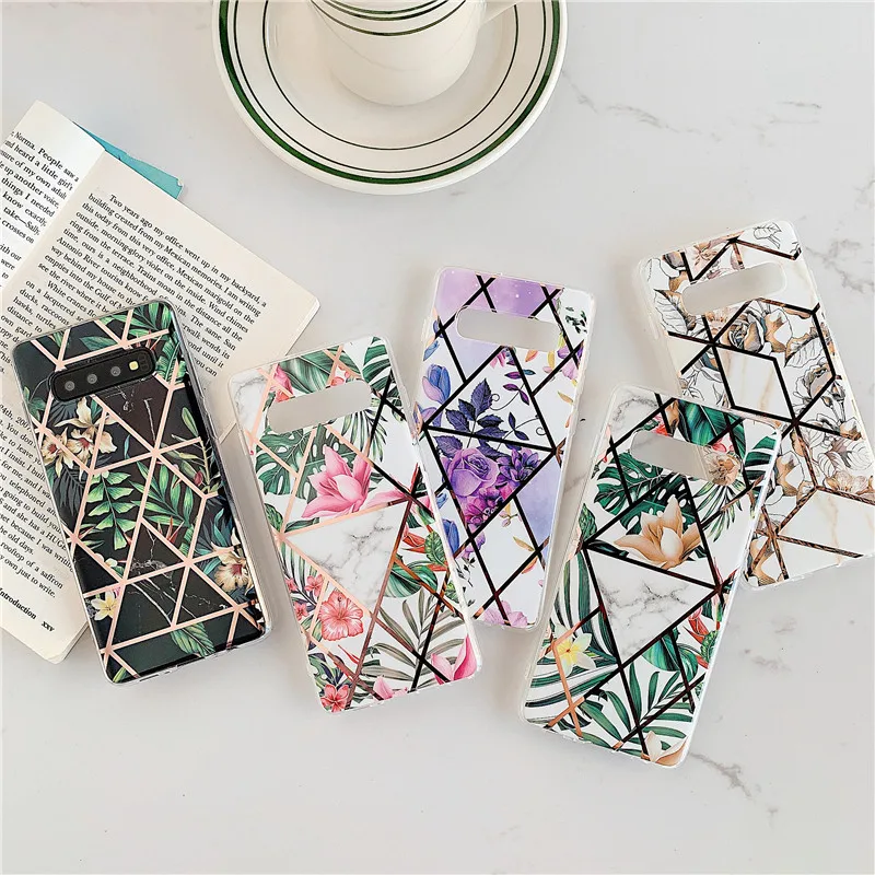 Чехол COOLY с цветочным покрытием для Samsung Galaxy M10 A50 A10 A20 A30 A70 задняя крышка роскошный