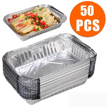 

Disposable BBQ Drip Pans Aluminum Foil Grease Drip Pans Recyclable Grill Catch Tray For Weber Outdoor Supplies