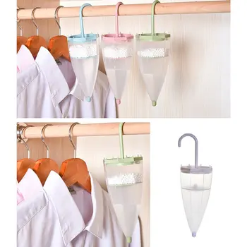

Hanging Moisture Bag Umbrella Shaped Closet Cabinet Wardrobe Dehumidifier Drying Agent Hygroscopic Anti-Mold Desiccant Bags