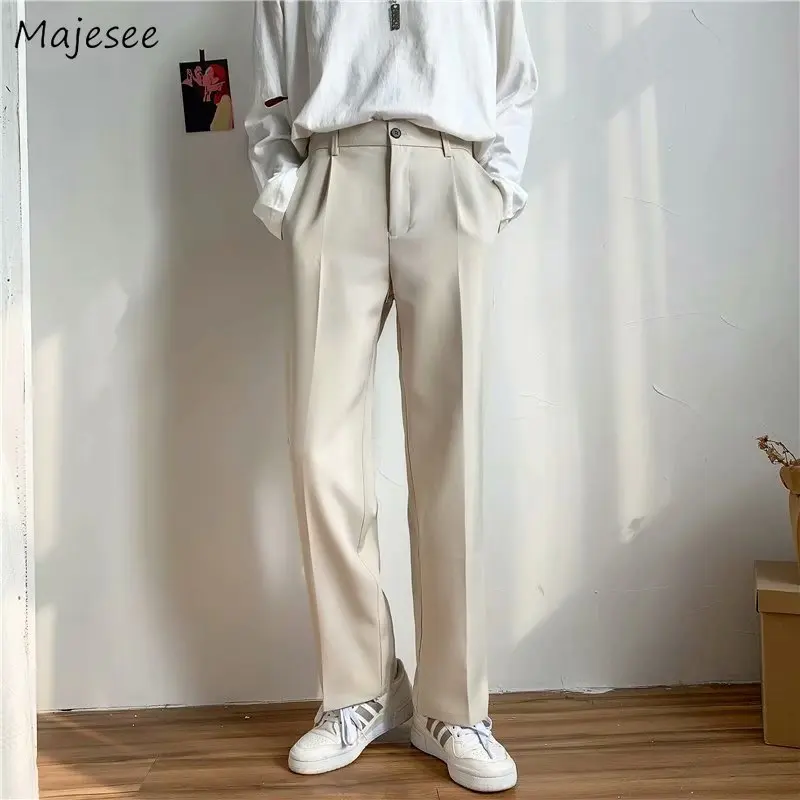 Pantalones informales para hombre, pantalón con cremallera, holgado, elástico, estilo Harajuku, sencillo, combina con todo, talla grande de estilo coreano, 4XL