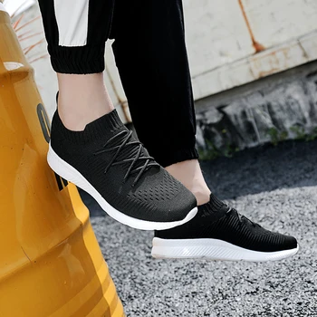 

Fashion Men Sneakers Light Breathable Luxury Men Casual Shoes High Quality Outdoor Non-slip Men Vulcanize Shoes Zapatos Hombre
