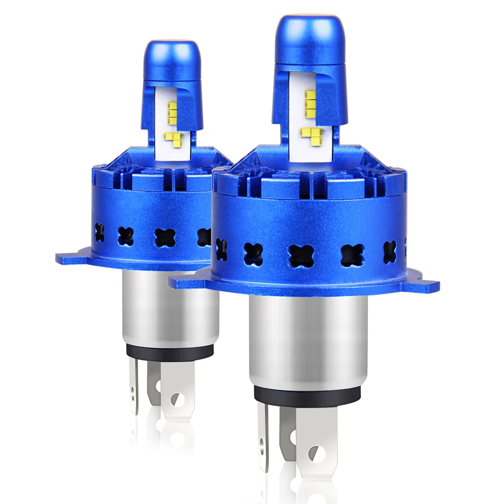 

2pcs H4 9003 LED Headlight Kit 50W 12000LM Conversion Globe Bulbs Hi-Lo Beam 6000K