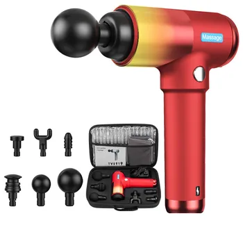 

Massage Gun Muscle Relaxation Deep Therapy Relaxation Fascia Fitness Vibrating Fitness Exercise Pain Relief Electric Massager
