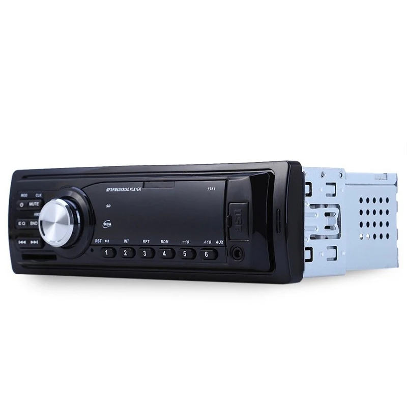 Автомобиль радио 12V Авто Аудио Стерео DVD MP3 плеер FM SD AUX USB светодиодный Дисплей