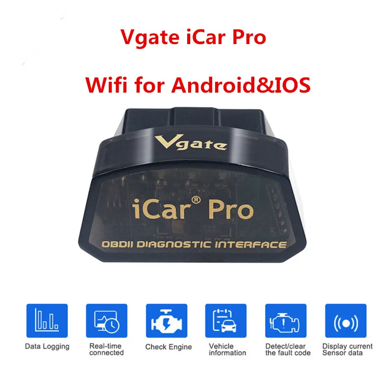 Автомобильный диагностический сканер Vgate iCar Pro Bluetooth 4 0/3 0/Wi-Fi | Автомобили и