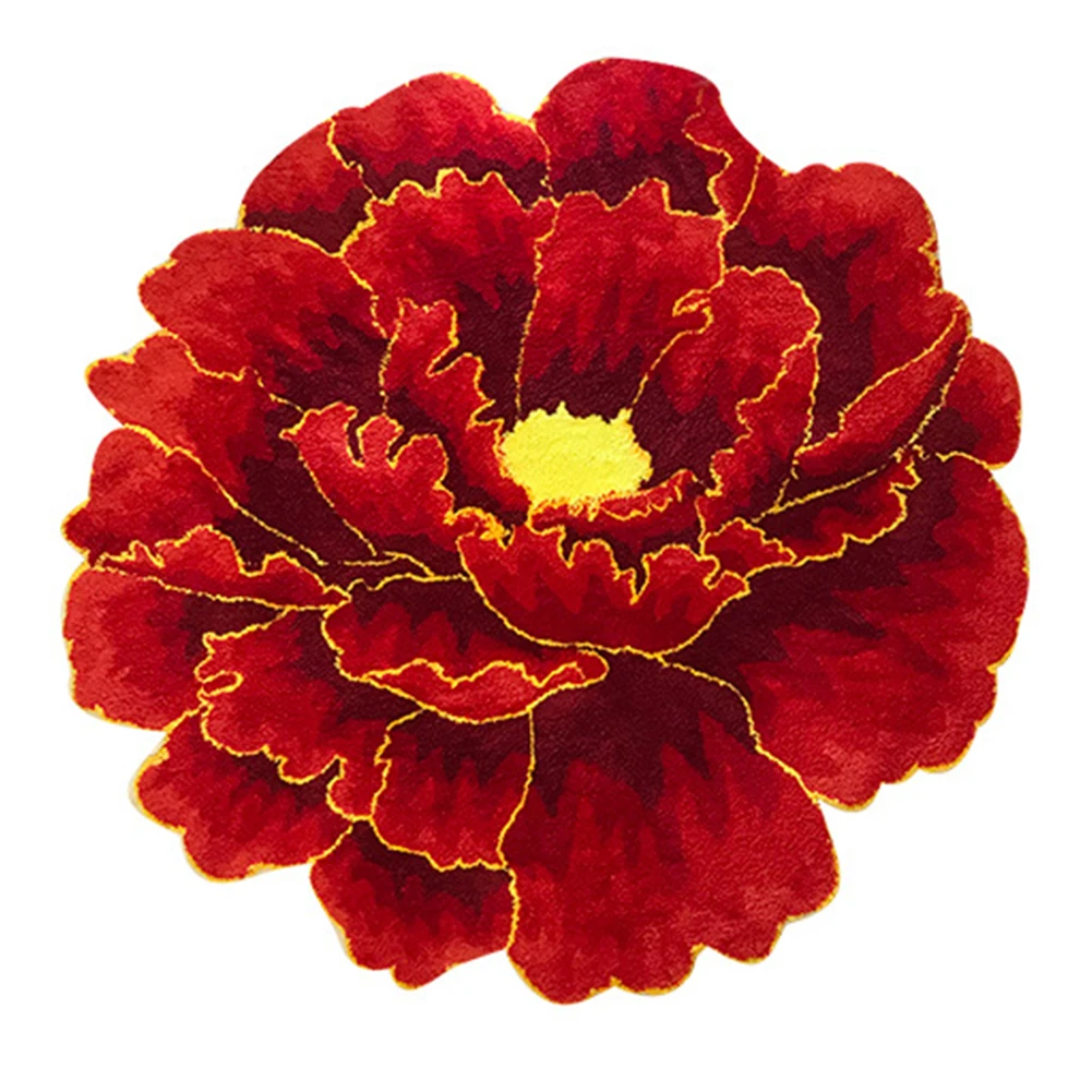 Классический ковер, нескользящий ковер, коврик для кухни, современный, для спальни, гостиной, полиэстер, напольный коврик, 3D цветок, влагостойкий