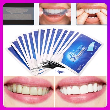 

3D White Advanced Whitening Teeth Whitestrips Oral Hygiene Care Tooth Whitening Strips Professional Effect Dental Bleaching Tool