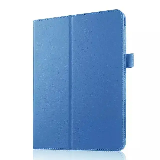 blue Роскошный чехол-подставка из искусственной кожи Tab S2 SM-T810 чехол для samsung Galaxy Tab S2 9,7 T810 T815 чехол для планшета 9,7 чехол для планшета+ Подарочная пленка - Цвет: blue