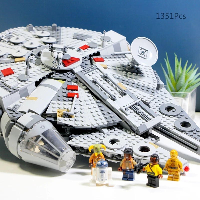 

Building Bricks Blocks Character Figures Models Wars Spacecraft Spaceship Compatible legoinglys Starwars Toys for Children Kids