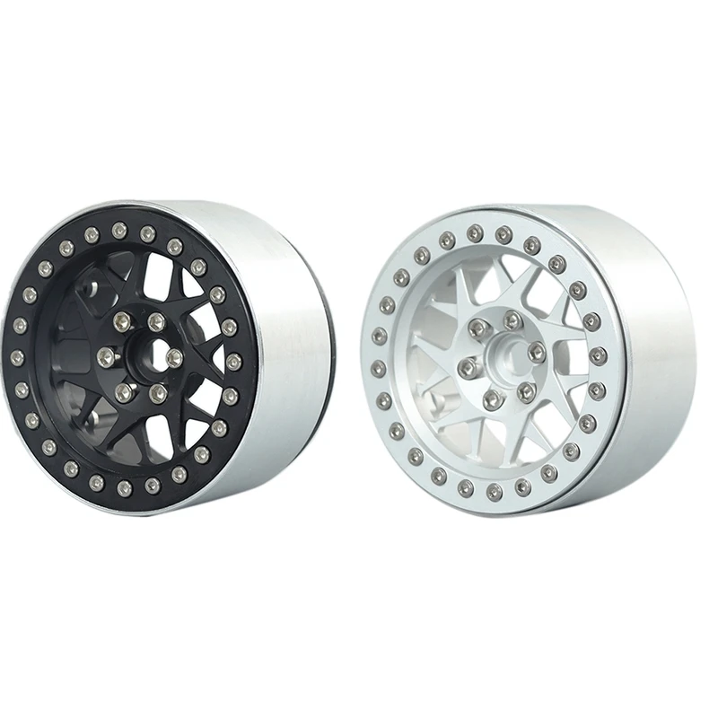 

2.2 Beadlock Wheel Rims for 1/10 SCX10 RR10 Wraith 90056 TRX4 TRX-6