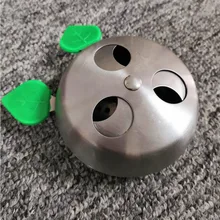 Держатель для кальяна из сплава с древесным углем, горелка для кальяна sheesha/chicha, аксессуары, двойной слой, три отверстия, аксессуары для кальяна