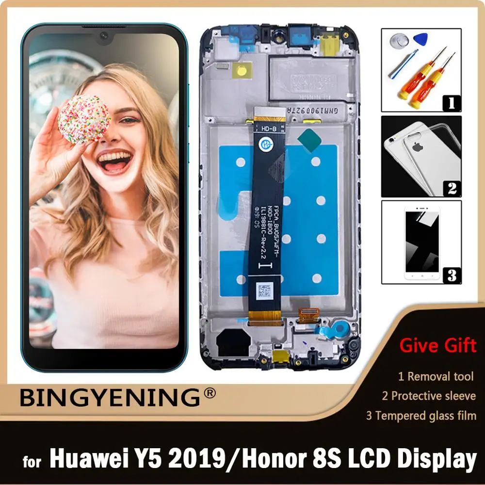 Оригинальный ЖК-дисплей для Huawei Honor 8S сенсорный экран с дигитайзером в сборе