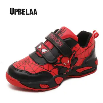 

Kids Shoes Boys Sneakers Running Casual Children Sports Shoes Fashion Spiderman Girl Sneaker Leather Waterproof Student Trainers