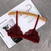 Women's Thin Bra Without Chest Pad Fashion Sexy Lace Cutout Back Buckle Lingerie Underwear Tube Top ► Photo 2/6