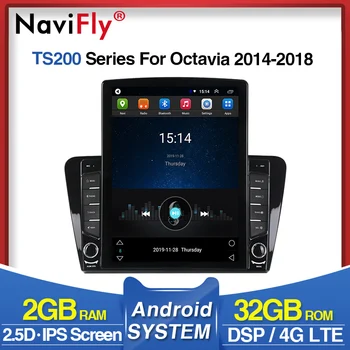 

IPS DSP 9.7" Android Car dvd Radio GPS Navigation For Skoda Octavia A7 III 3 2014 - 2018 Support 4G WIFI USB BT video player gps