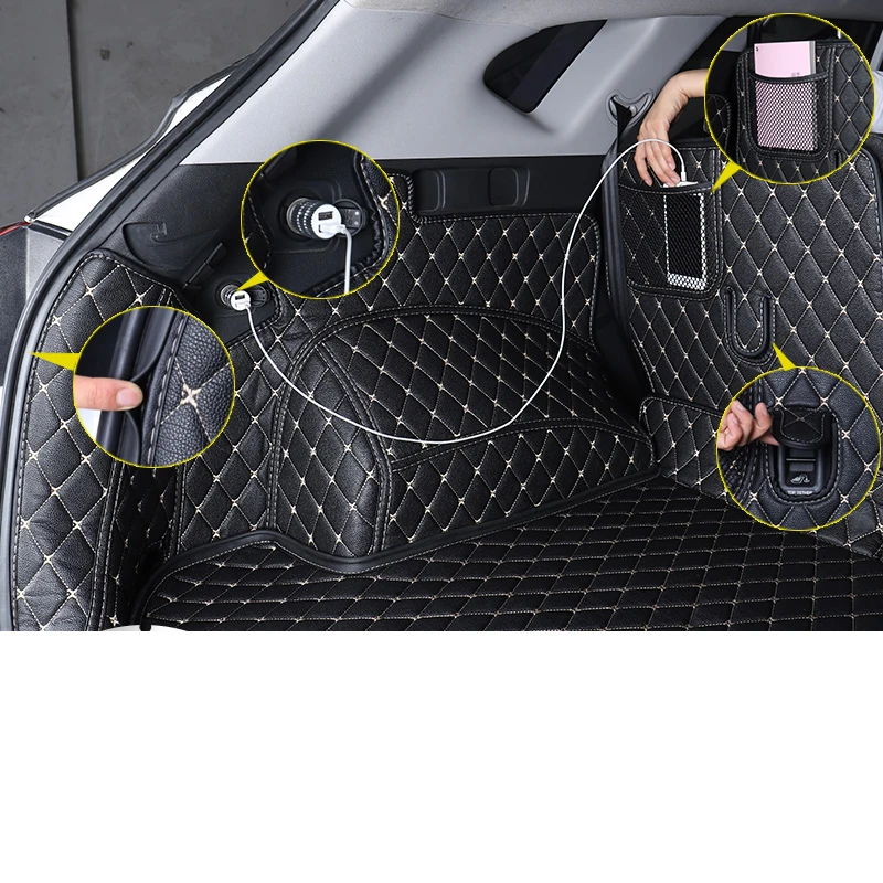 Lsrtw2017 XPE волокна кожи багажник автомобиля коврик для hyundai Tucson