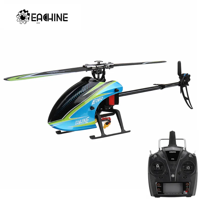 Eachine E160 6CH бесщеточный 3D6G система бесflybarless RC вертолет BNF RTF совместим с FUTABA S-FHSS для