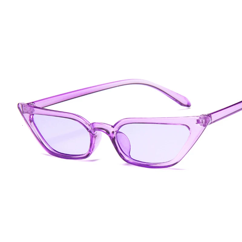 New Cateye Vintage Red Pink Sunglasses Woman Brand Designer Retro Points Sun Glasses Female Superstar Lady Cat Eye_voghion.com