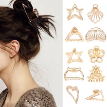 Новые жемчужные Когти для волос для женщин заколка для волос заколка-краб металлические заколки для волос аксессуары для волос украшение для головных уборов