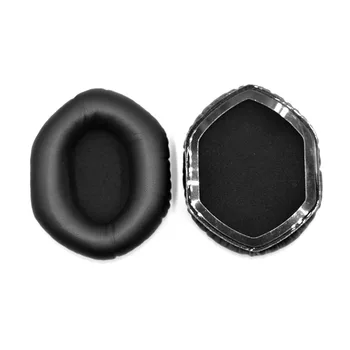 

1pair Soft Foam Cushions Earmuffs On-Ear Protective PU Leather Replacement Ear Pads Music Round Noise Proof Cover For V-Moda XS