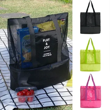 

Muti-functionsl Home Unisex Travel Double Insulation Picnic Bag Shoulder Sports Storage Bag Casual Shopping Travel Phone Bag