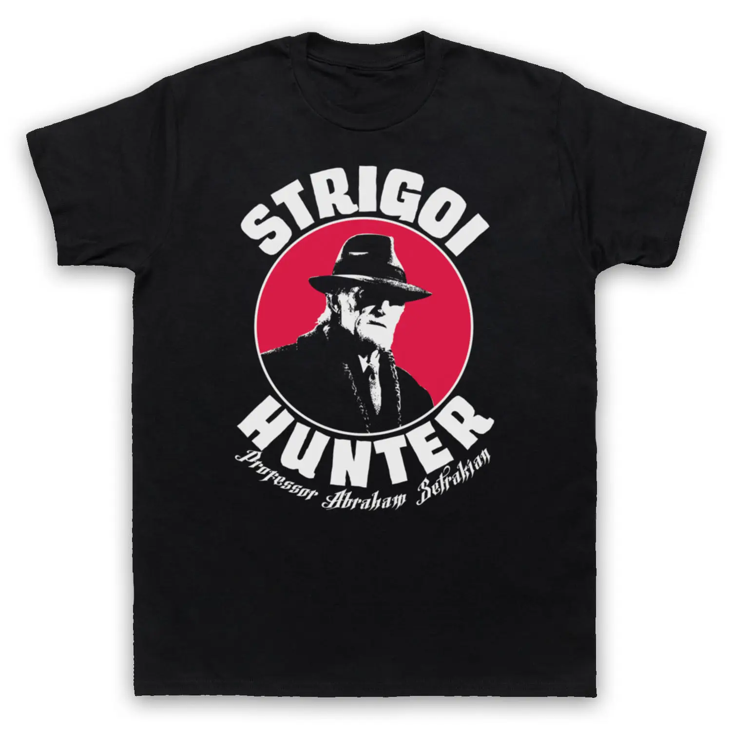 Вампир STRIGOI HUNTER THE Official STRAIN PROFFESOR для взрослых и детей футболка Размеры крутая