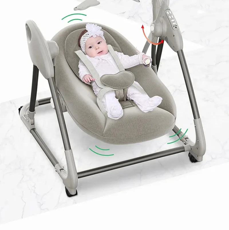 

0-3Y Baby Bed Electric Rocking Chair Home Recliner Cradle Bed Baby To Sleep Parents Coax Baby Assistant Newborn Soothing Chairs