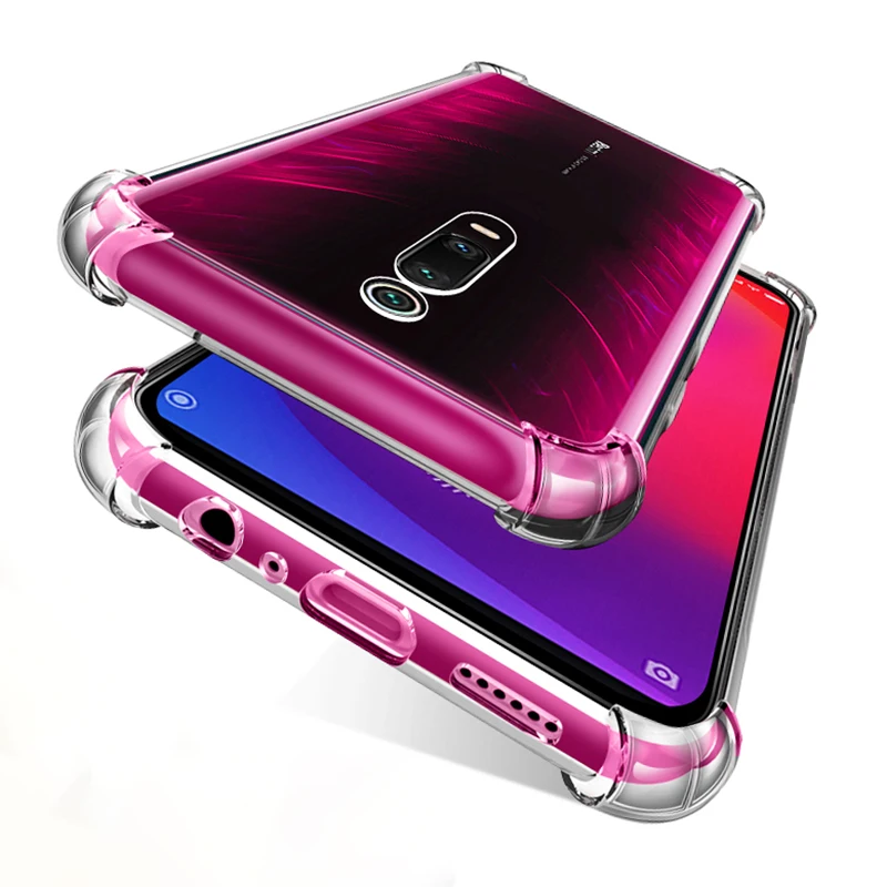 Прозрачный противоударный чехол для телефона Xiaomi Mi 9T Redmi K20 Pro подушка