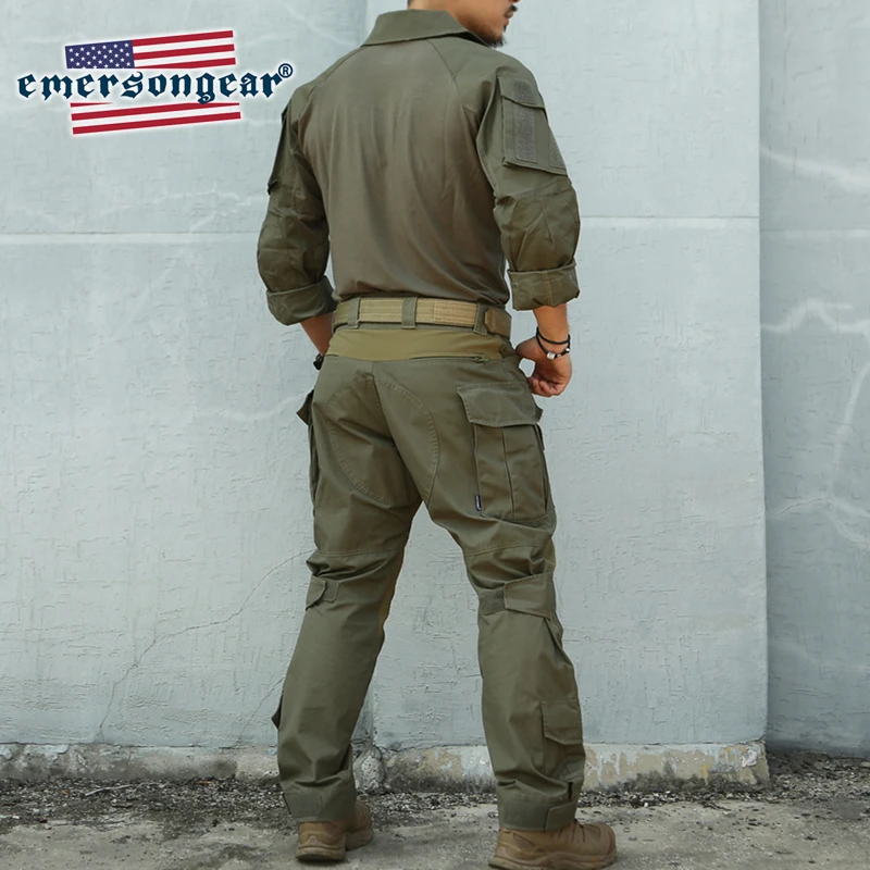 Emersongear Blue Label Ranger Green G3 Боевая тактическая рубашка и брюки Модернизированная