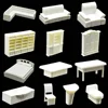 26pcs/lot 1:50 Scale Modeling Simulation ABS Indoor Toys DIY Architecture Building Materials for Diorama 1